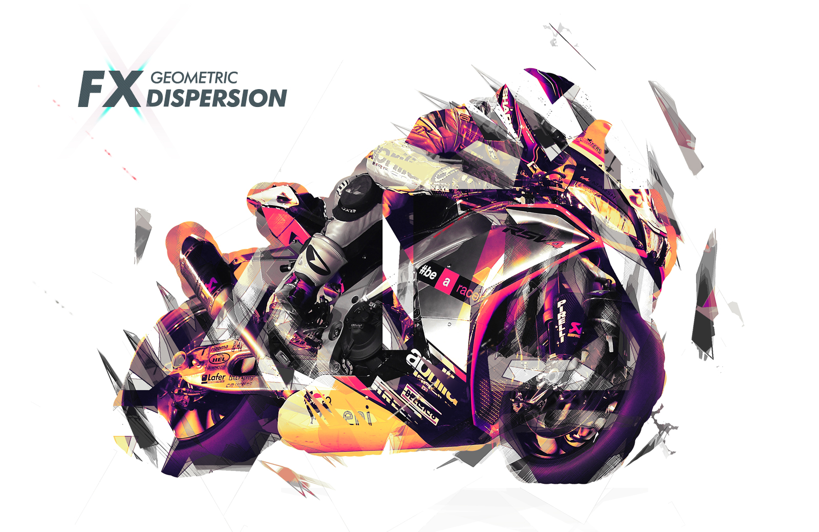 18_Geometric Dispersion Photoshop Actions Effect Automatic diffusion explosion polygons geometry minimal adobe actionscript.jpg